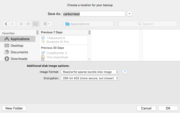 Carbon Copy Cloner Disk Image