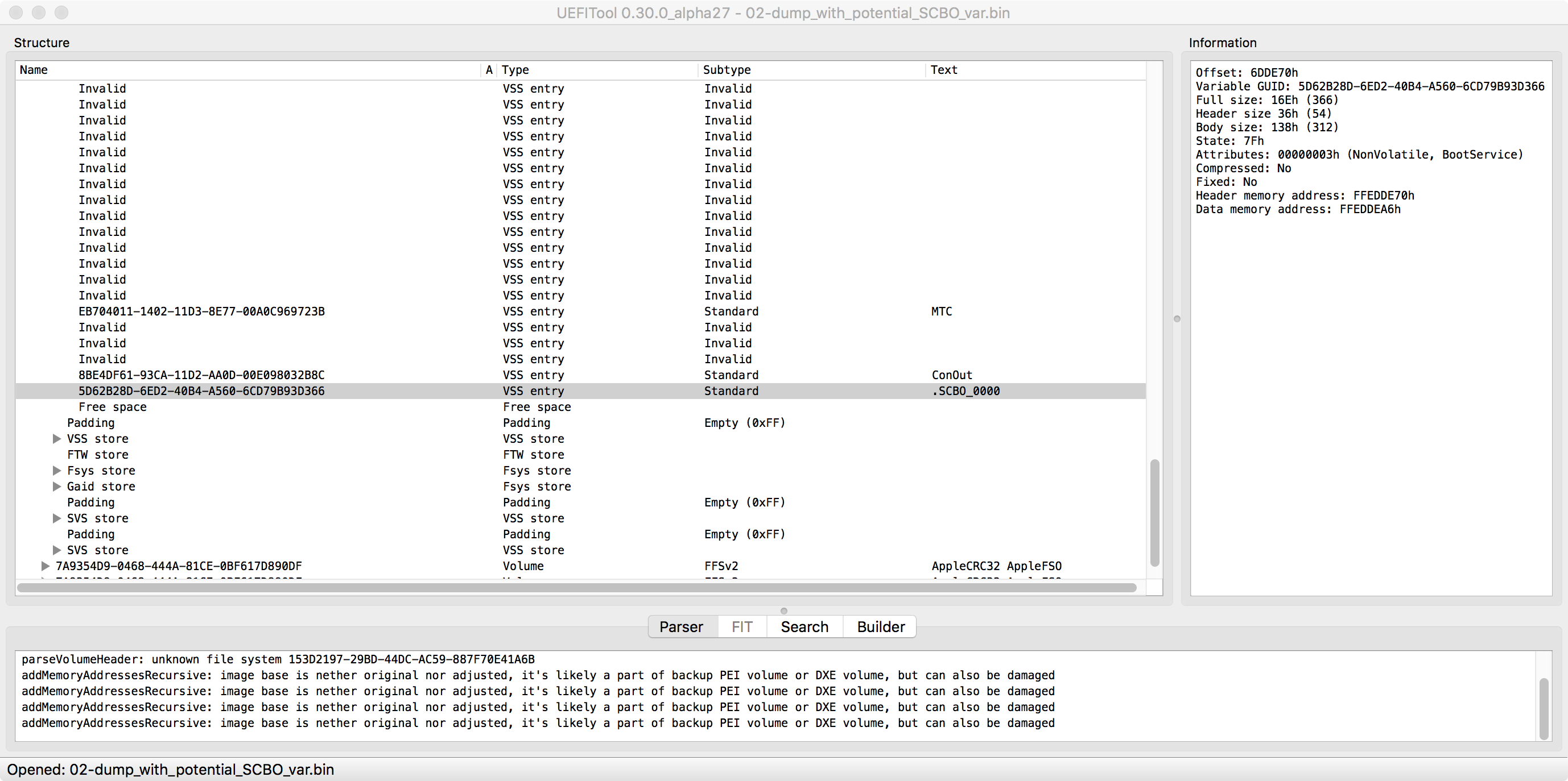 scbo in firmware